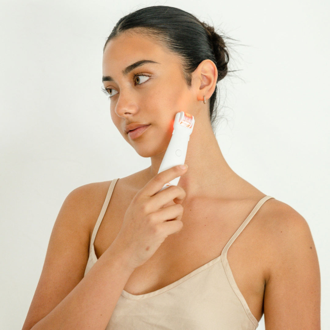 LED Derma Roller Kit