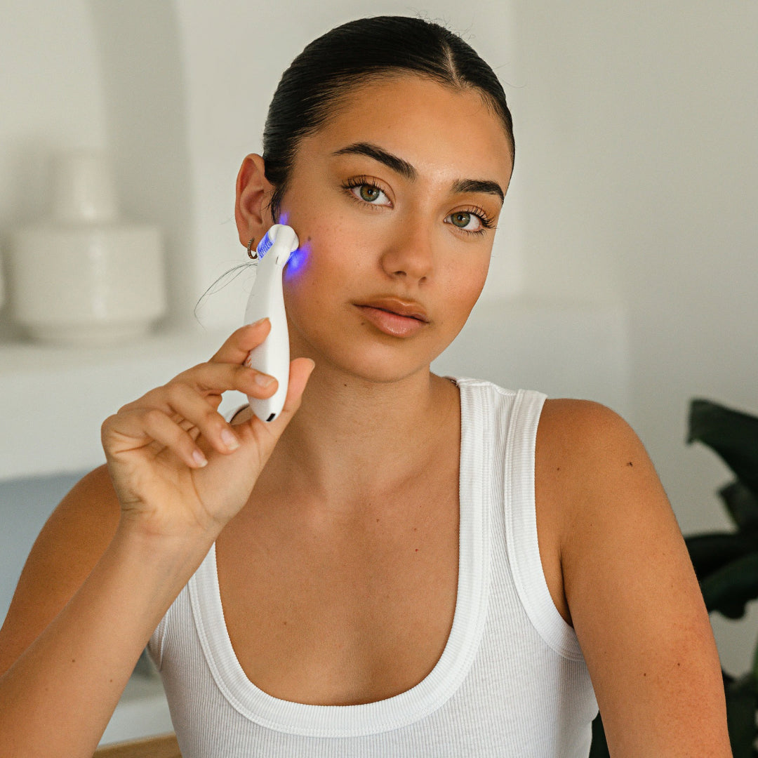 LED Derma Roller Kit