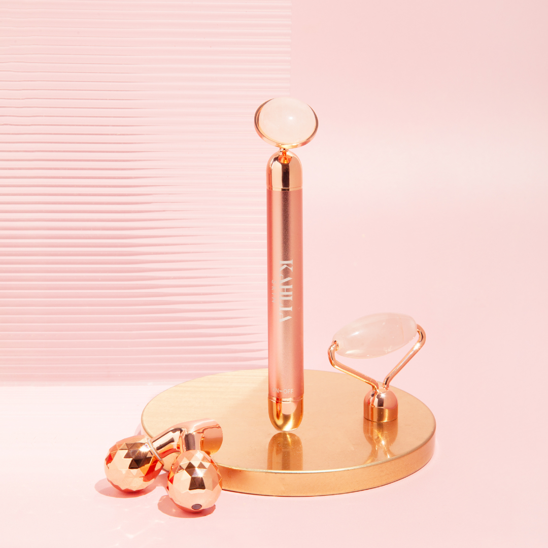 doll sex doll Rose Quartz Vibrating Beauty Roller