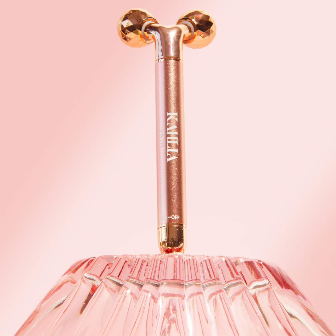Rose Quartz Vibrating Beauty Roller