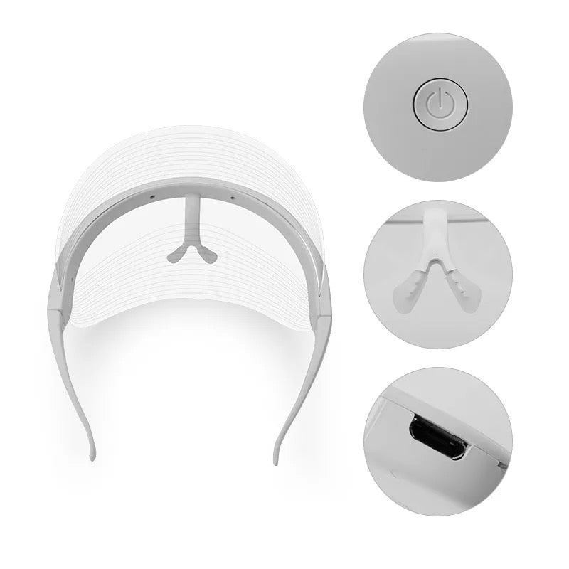 7 Colour LED Light Therapy Mask