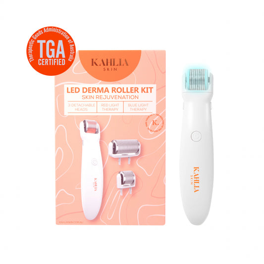 LED Derma Roller Kit