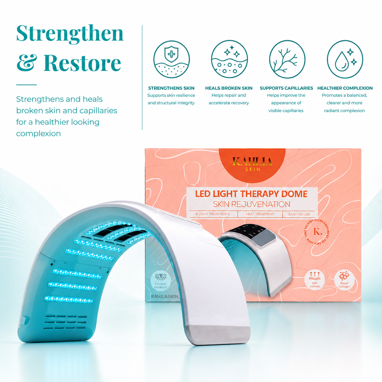 LED Light Therapy Dome