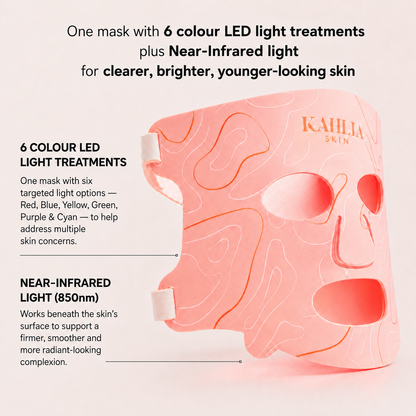 LED Silicone Radiant Mask - Face, Neck & Décolletage