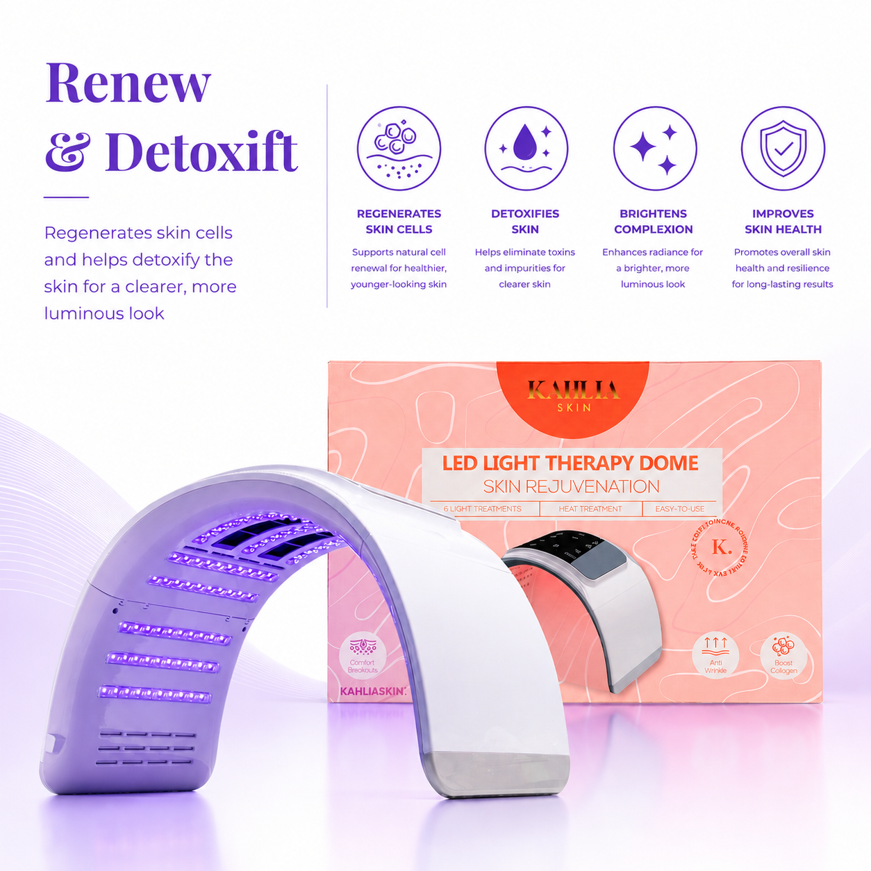 LED Light Therapy Dome