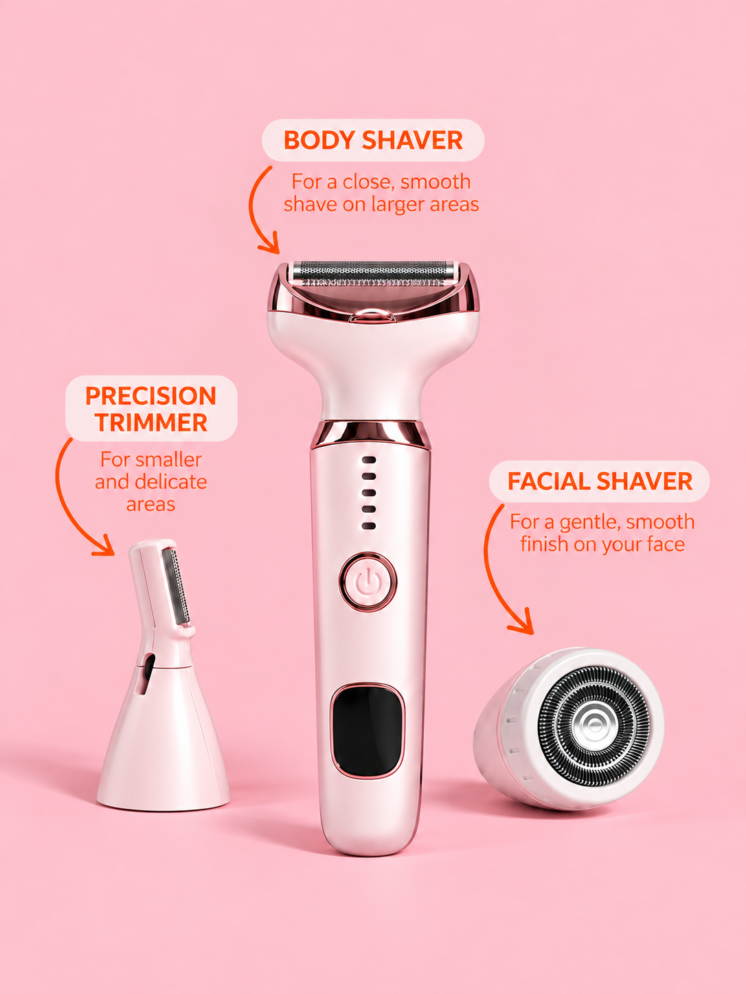 Body + Face Electric Shaver
