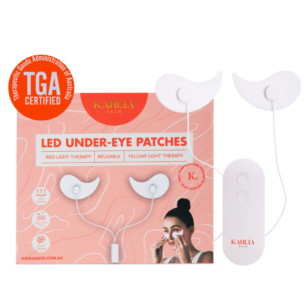 LED Light Therapy Under Eye Patches