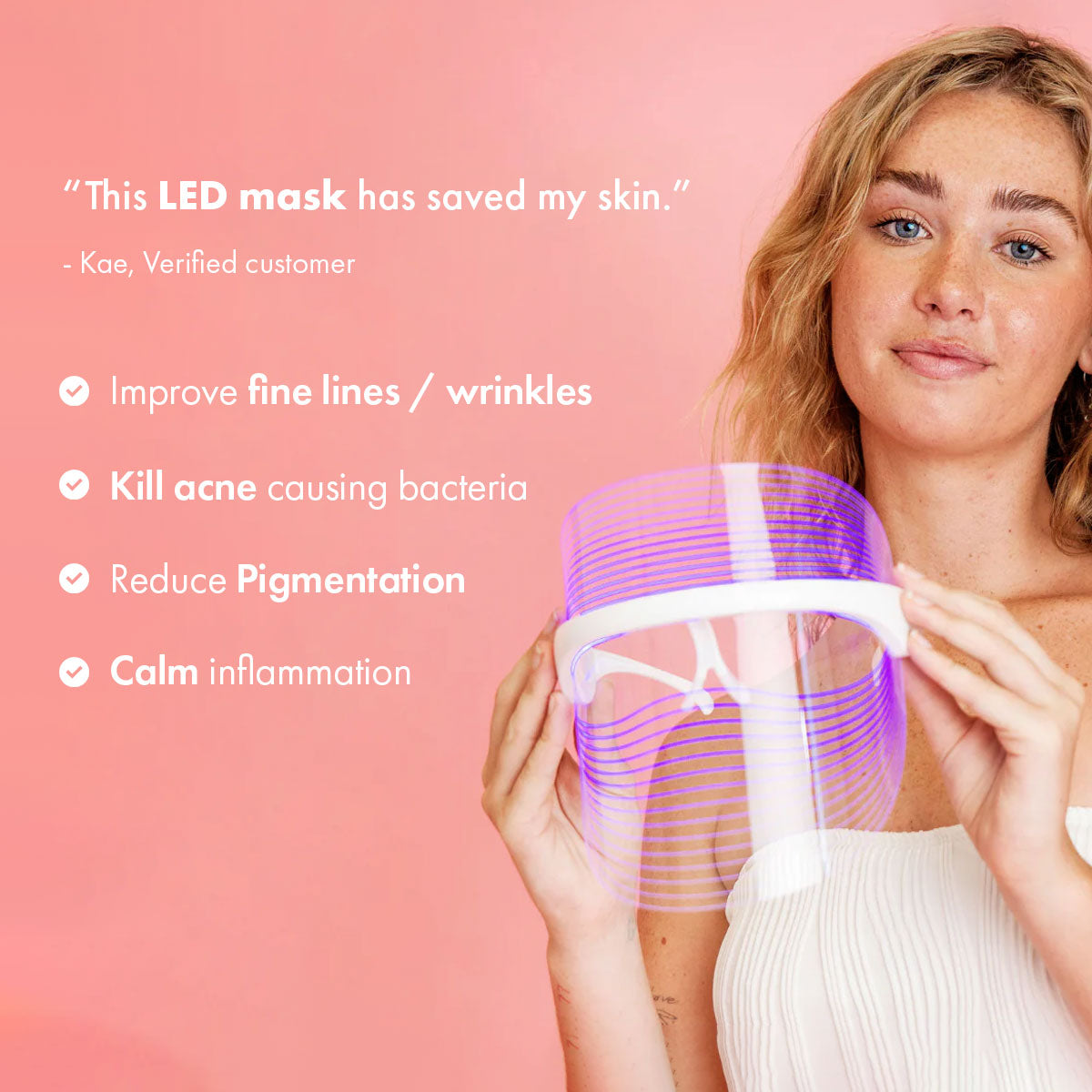 7 Colour LED Light Therapy Mask