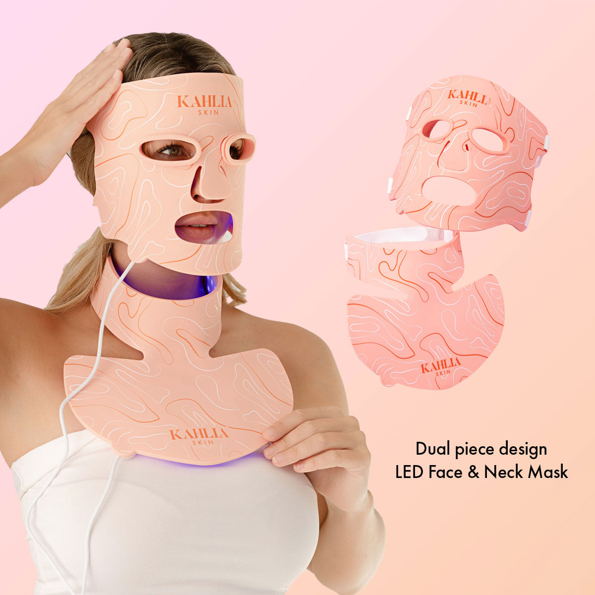 LED Silicone Radiant Mask - Face, Neck & Décolletage